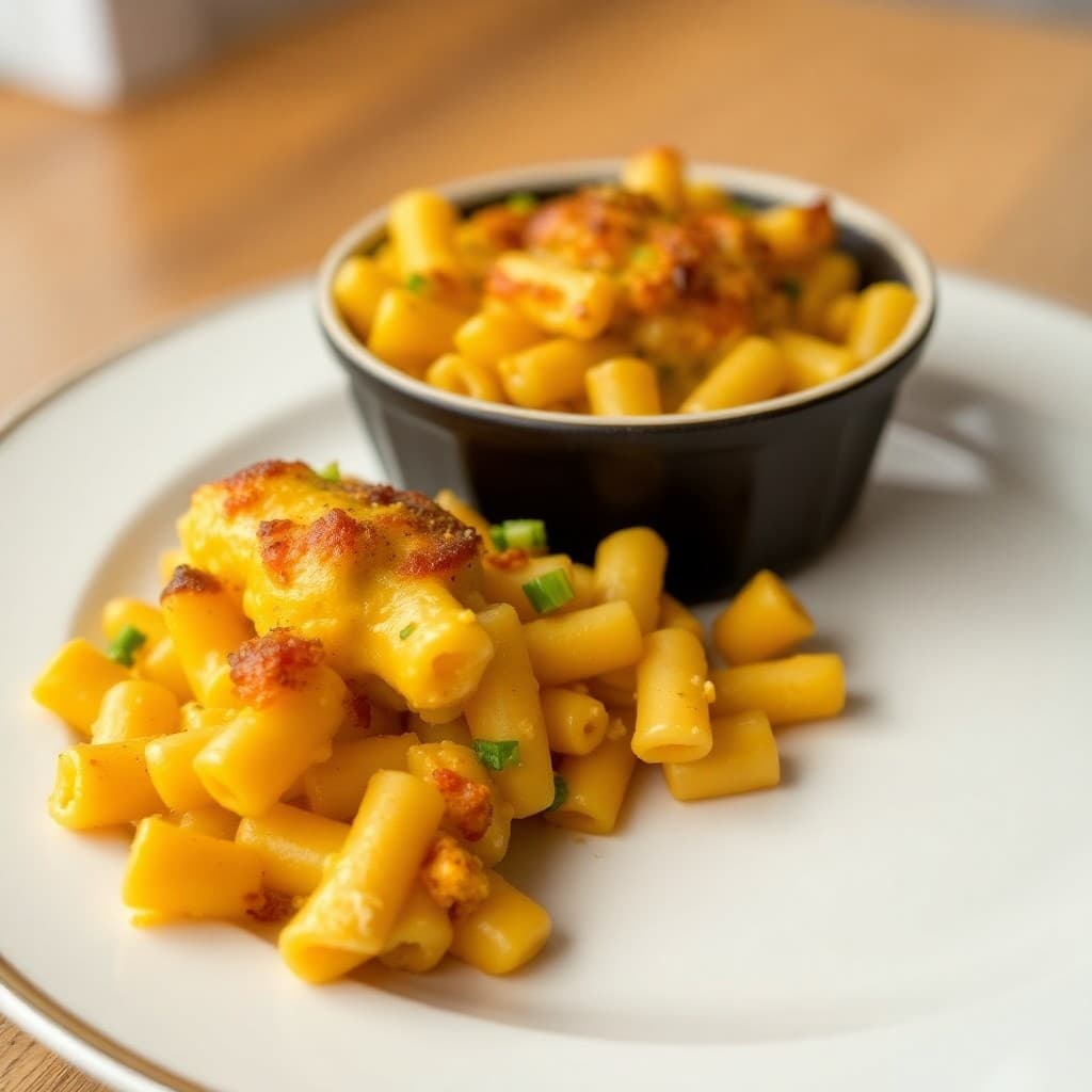 Baked Butternut Squash Mac and Cheese
