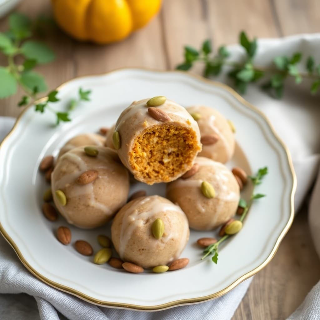 Spiced Pumpkin Seed Fat Bombs