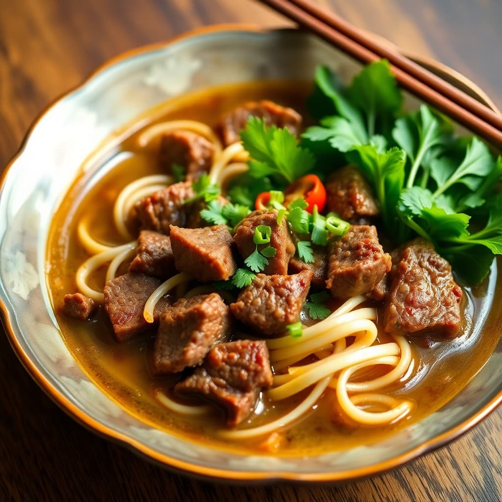 Aromatic Vietnamese Beef Pho Bowls