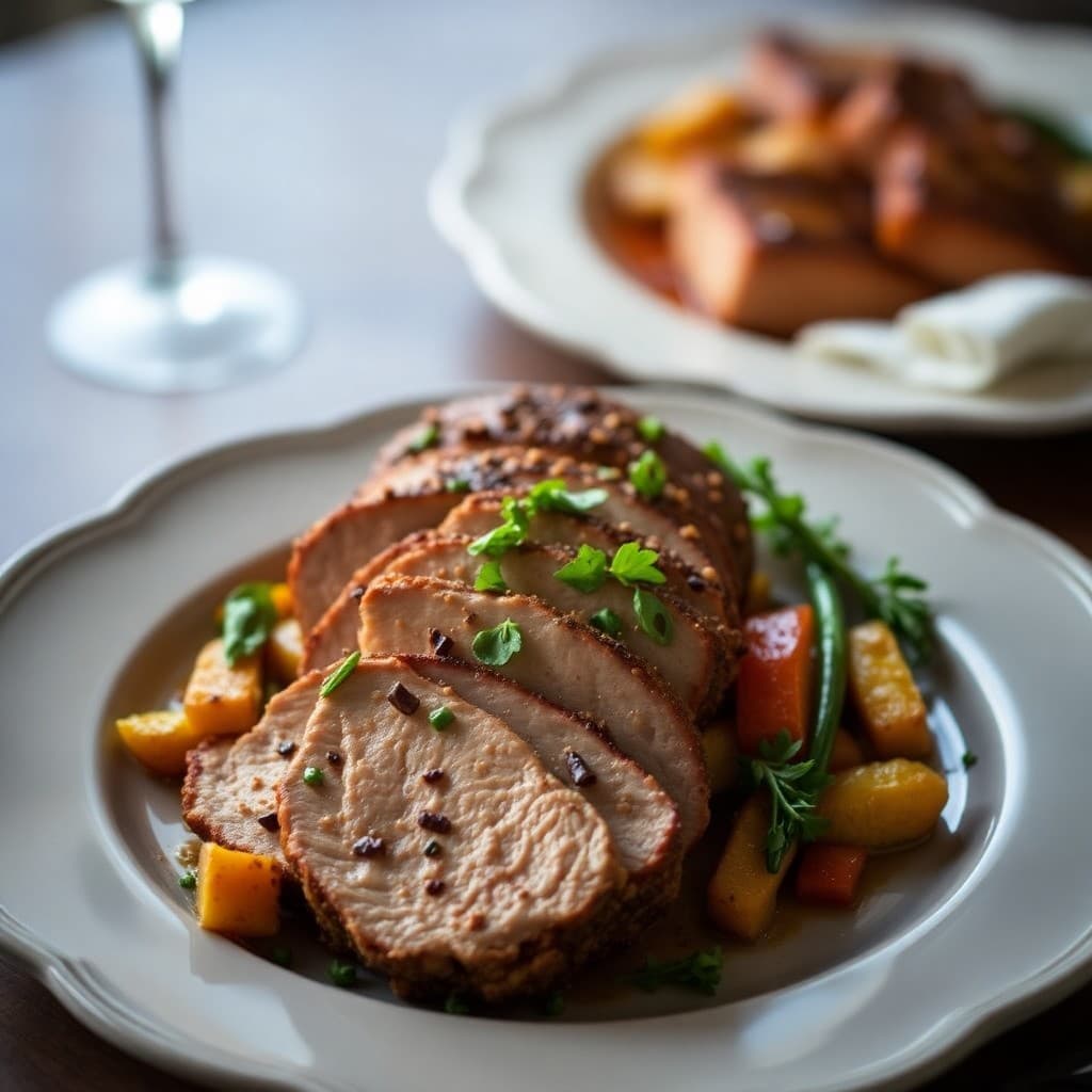 Zesty Moroccan Spiced Pork Tenderloin