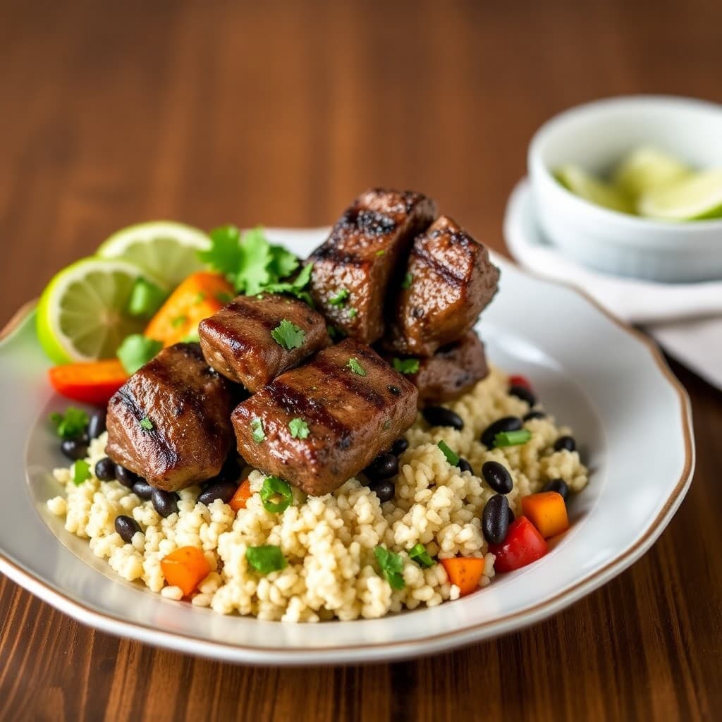 Zesty Brazilian Picanha Steak Bowls