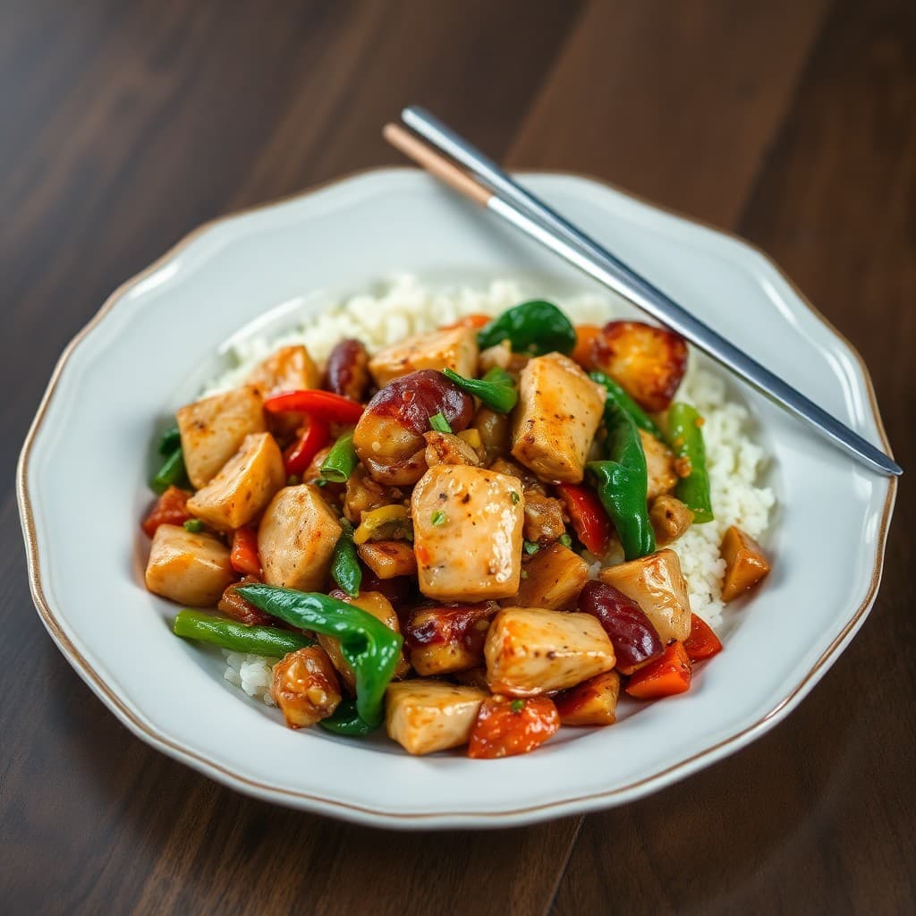 Satiating Autumn Chicken Stir-Fry