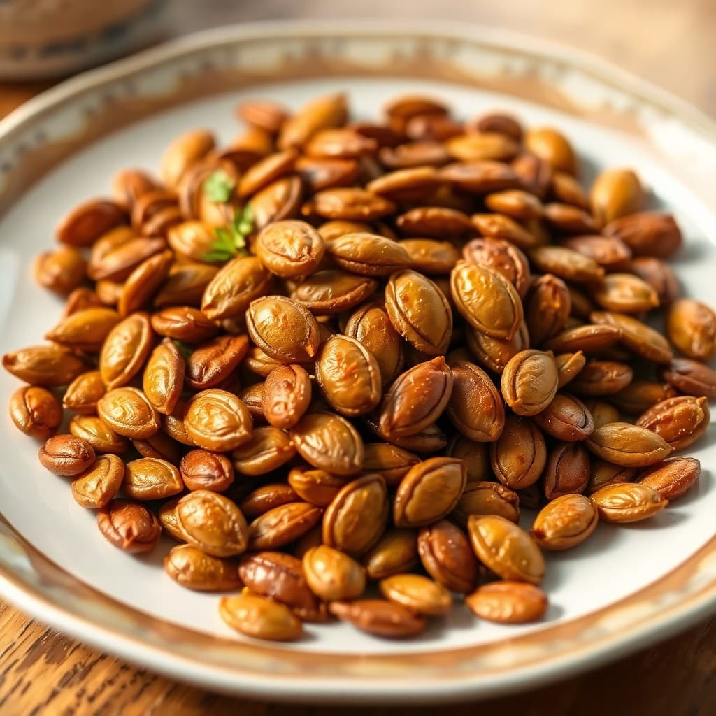 Moroccan Spiced Roasted Pumpkin Seeds