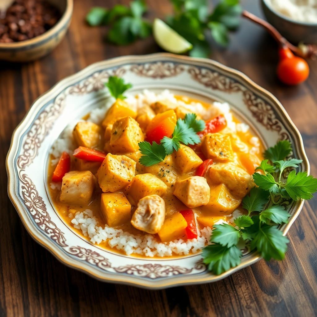 Thai-Style Chicken Coconut Curry