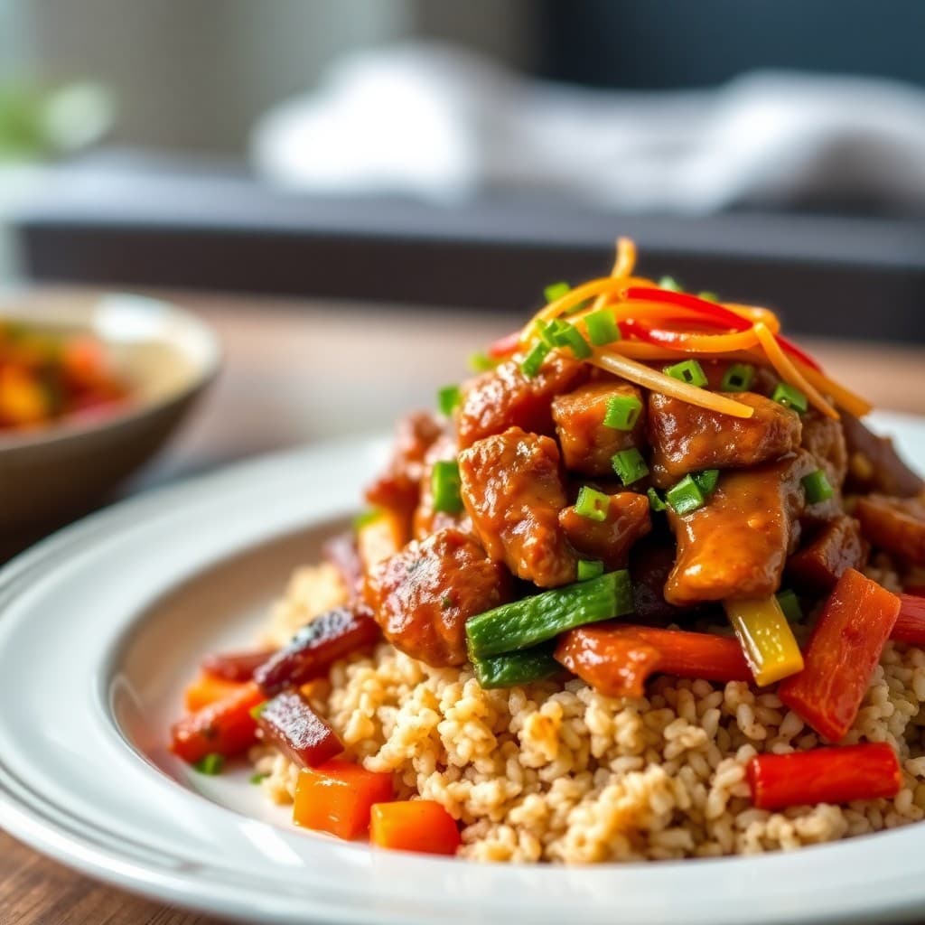 Korean Spicy Pork Bulgogi Bowls