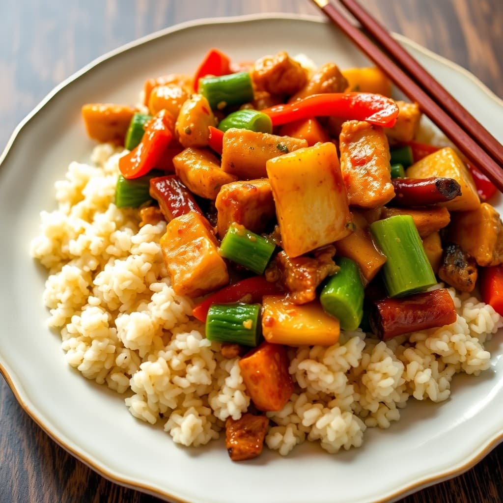 Zesty Teriyaki Chicken Stir-Fry
