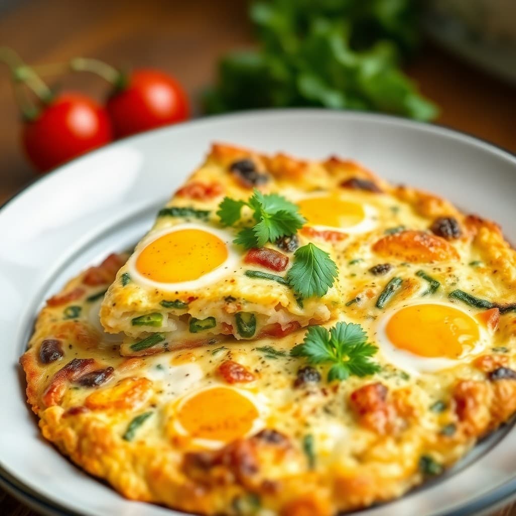 Vegetarian Breakfast Frittata