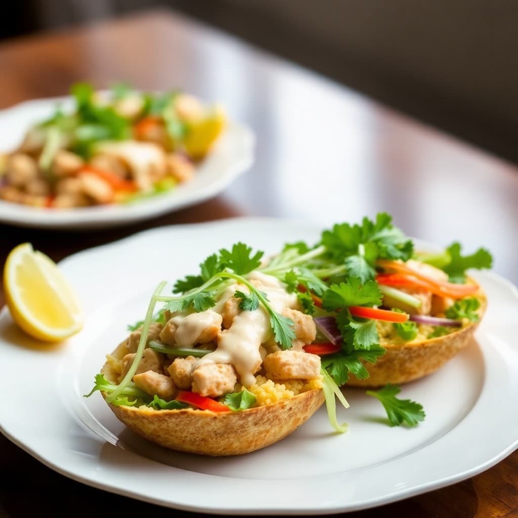 Lemongrass Chicken Banh Mi Bowls
