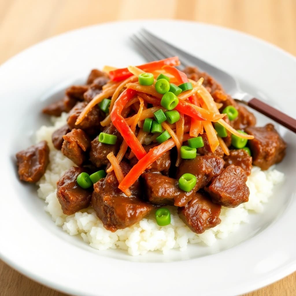 Korean Bulgogi Beef Bowls with Kimchi Slaw