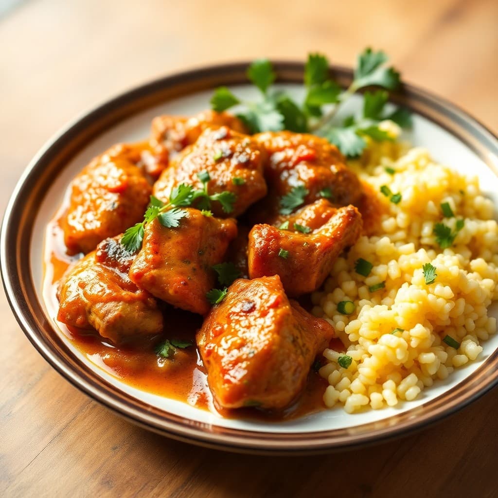 Moroccan Chicken Tagine with Citrus Couscous