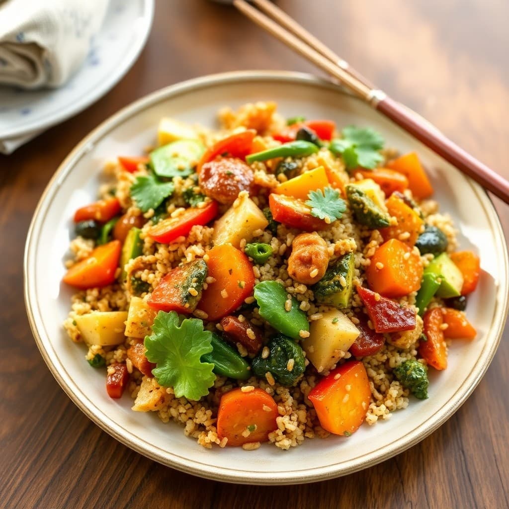 Autumn Quinoa Stir-Fry