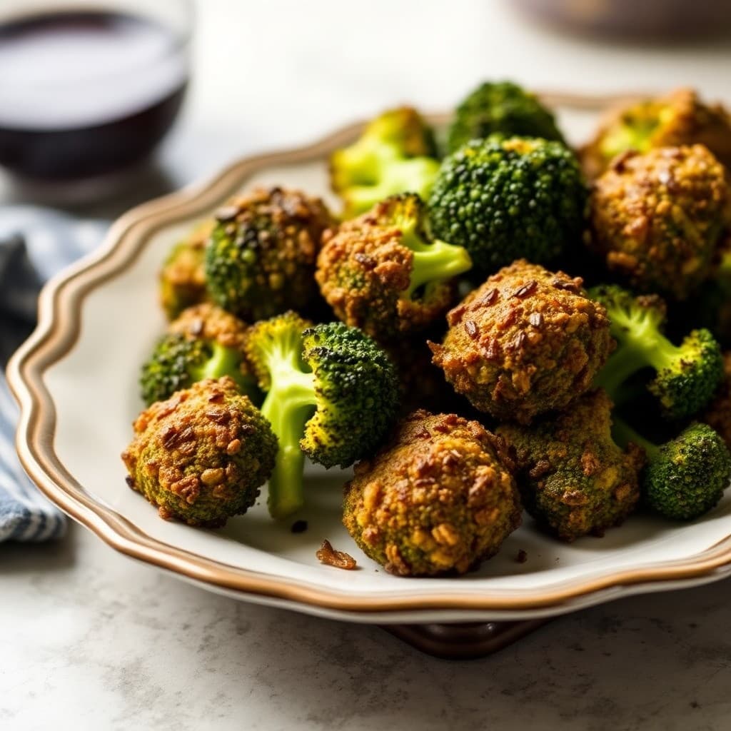 Roasted Keto Broccoli Bites