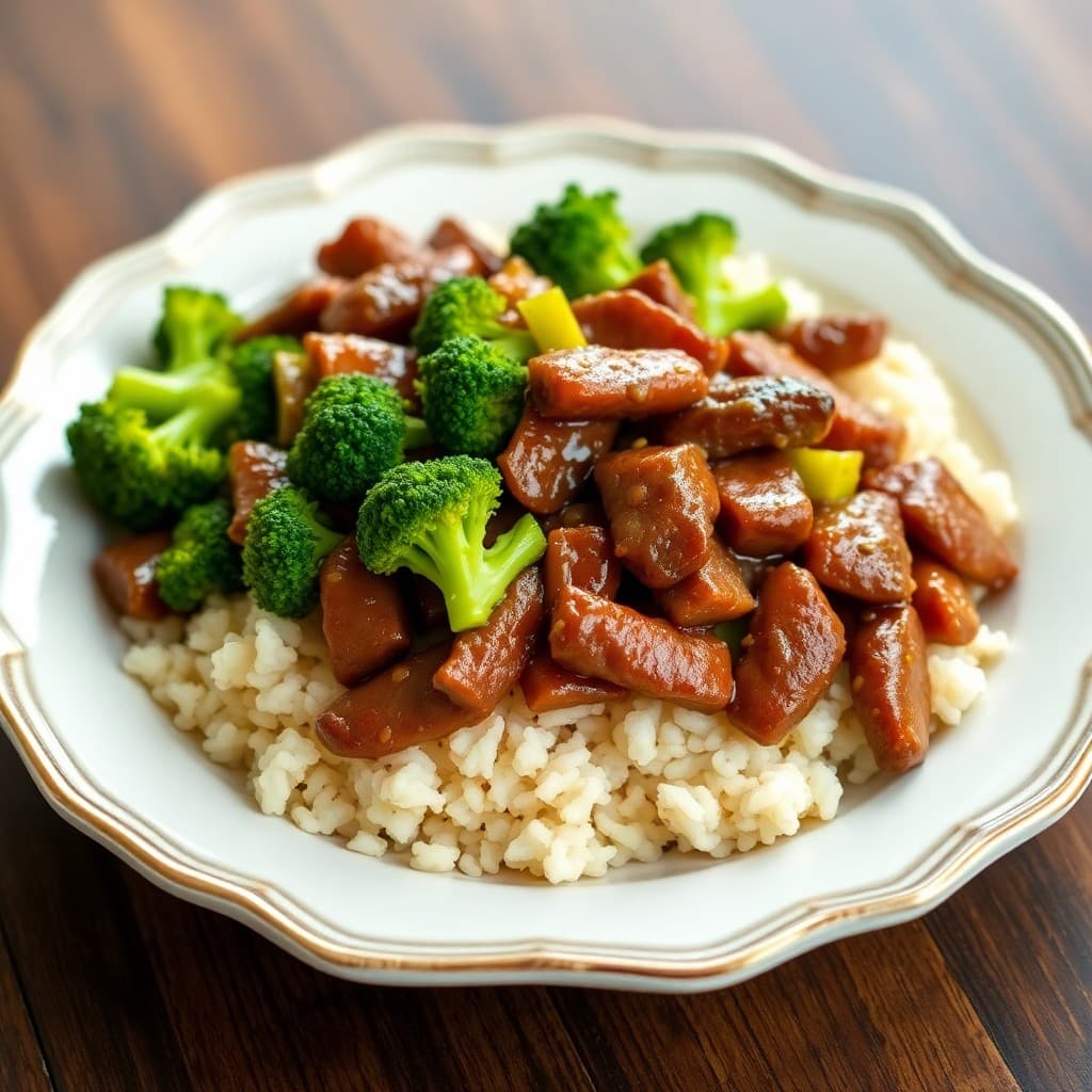 Teriyaki Beef & Broccoli Rice Bowls