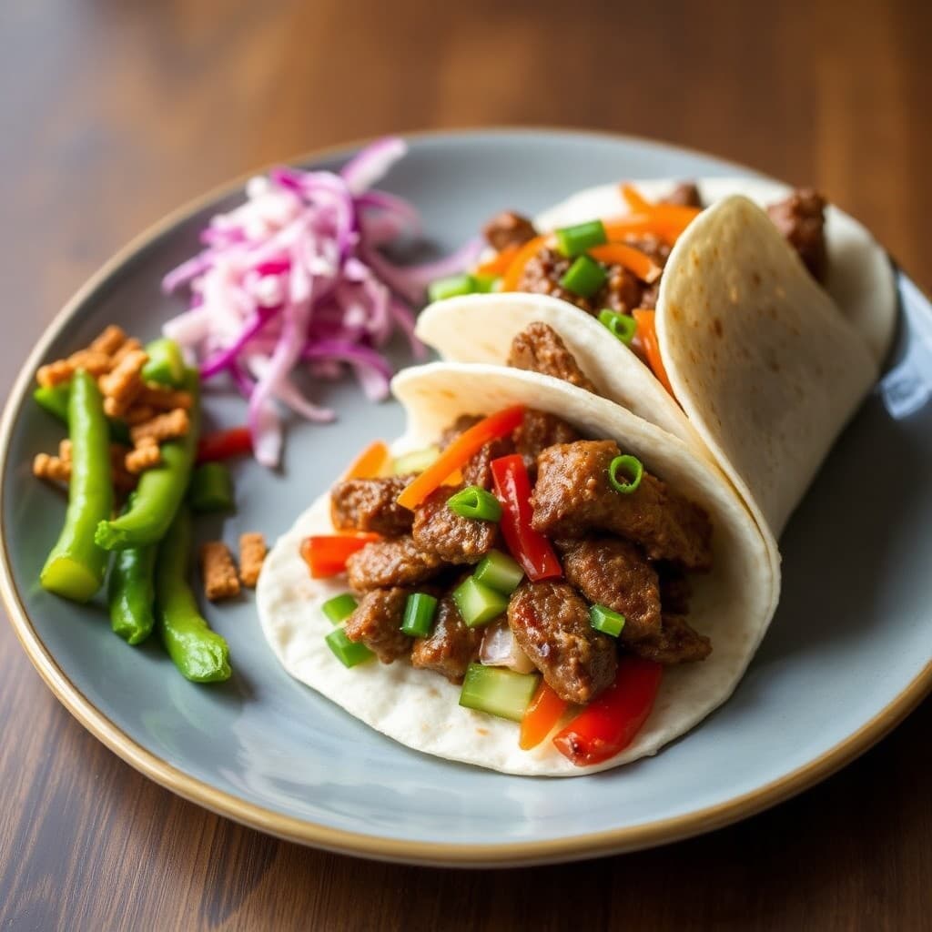 Sizzling Korean Beef Bulgogi Wraps