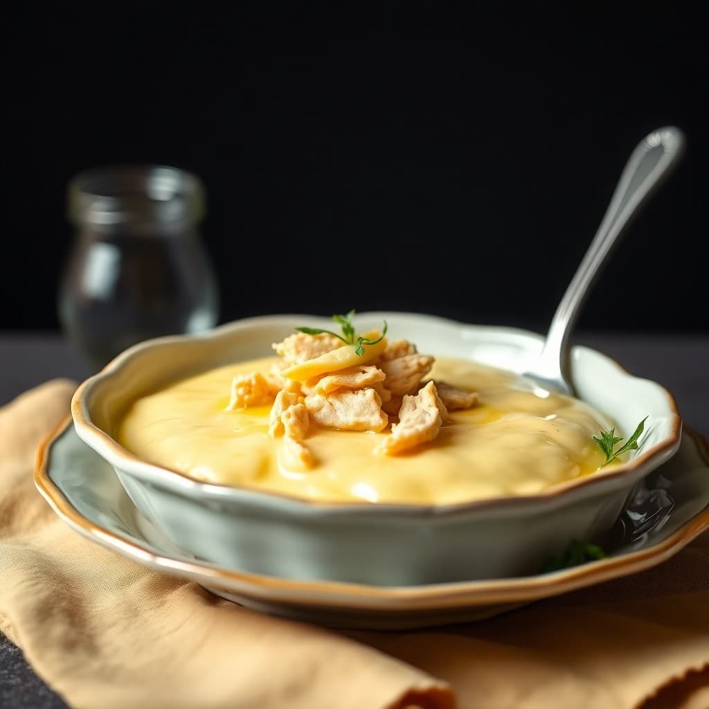 Peruvian Aji de Gallina Custard