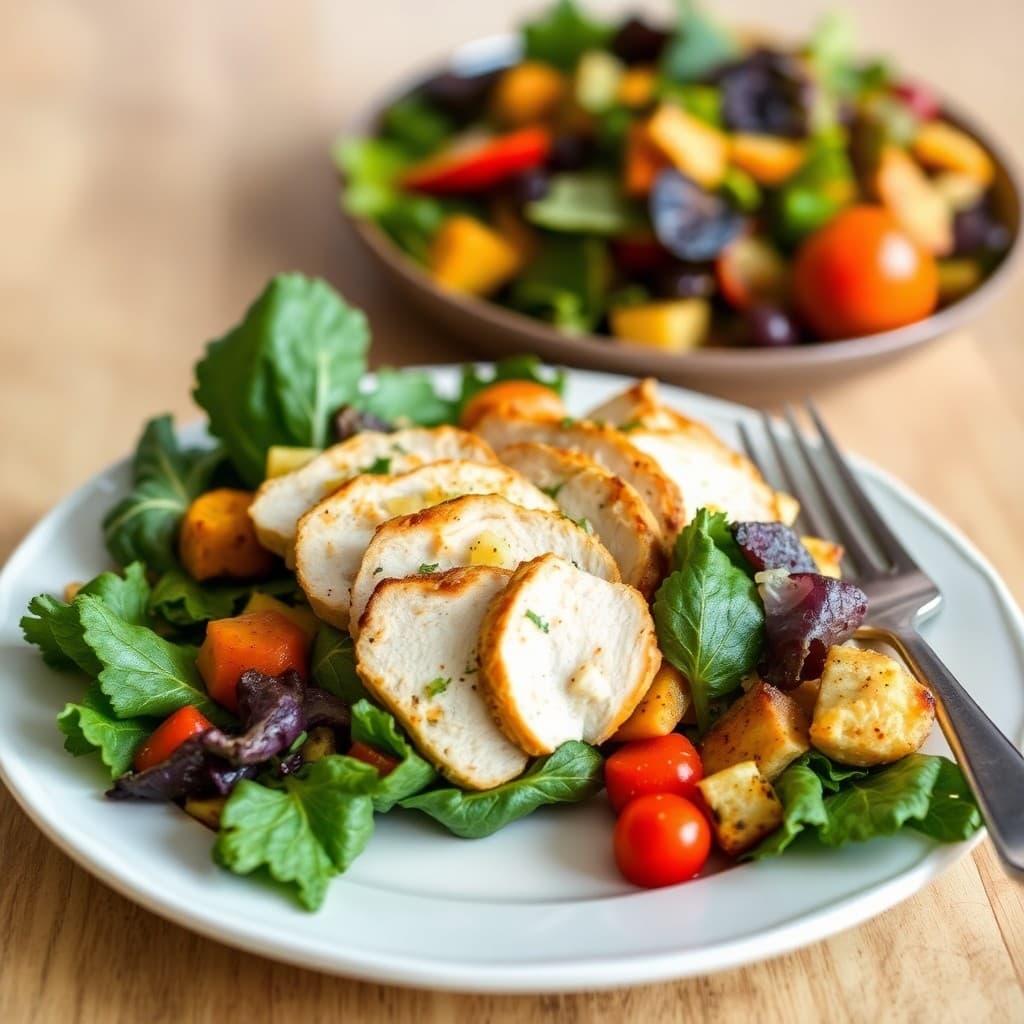 Autumn Paleo Chicken Salad