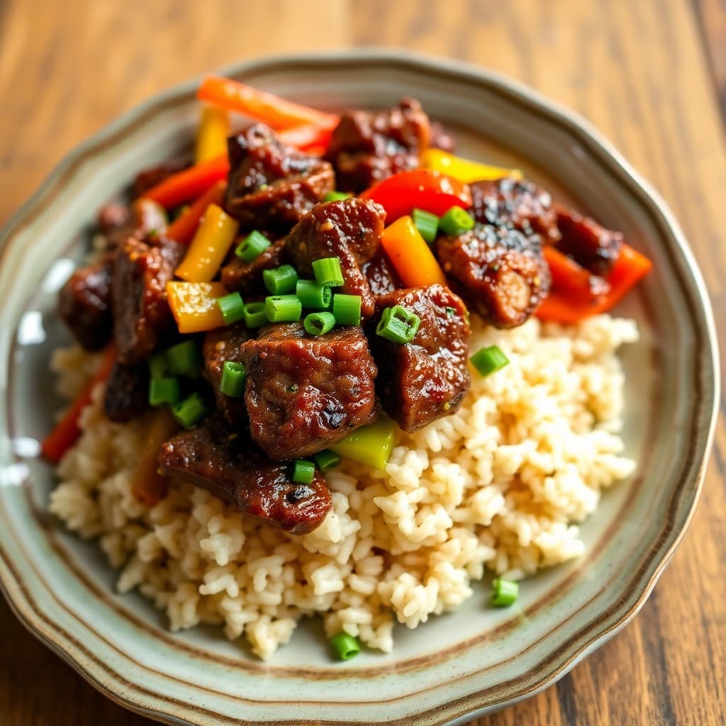 Sizzling Korean BBQ Beef Bowls