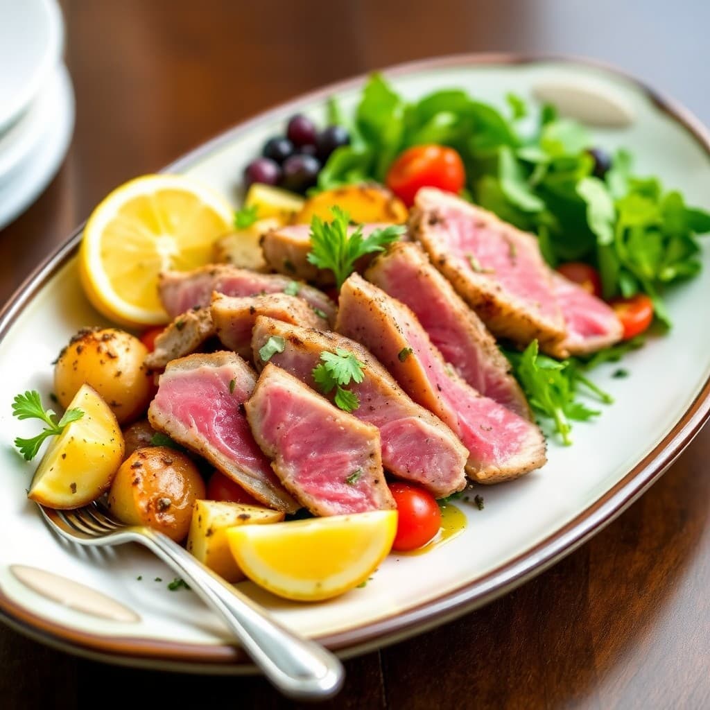 Seared Tuna Nicoise Salad