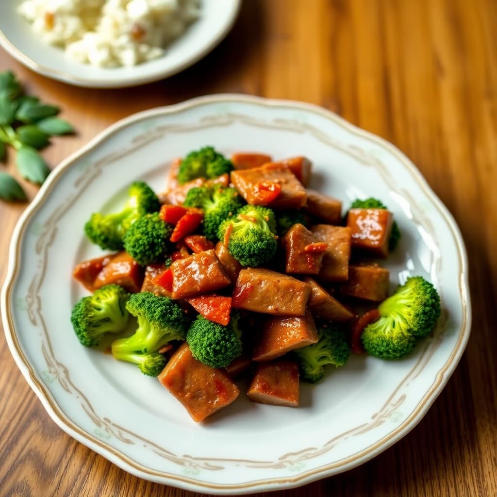 Spicy Sichuan Beef and Broccoli Stir-Fry