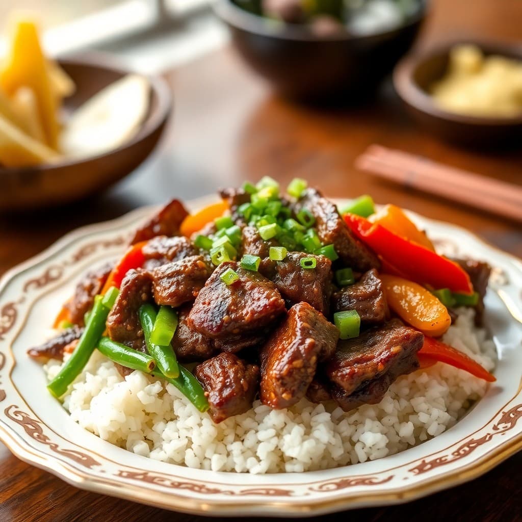 Sizzling Korean Beef Bowl