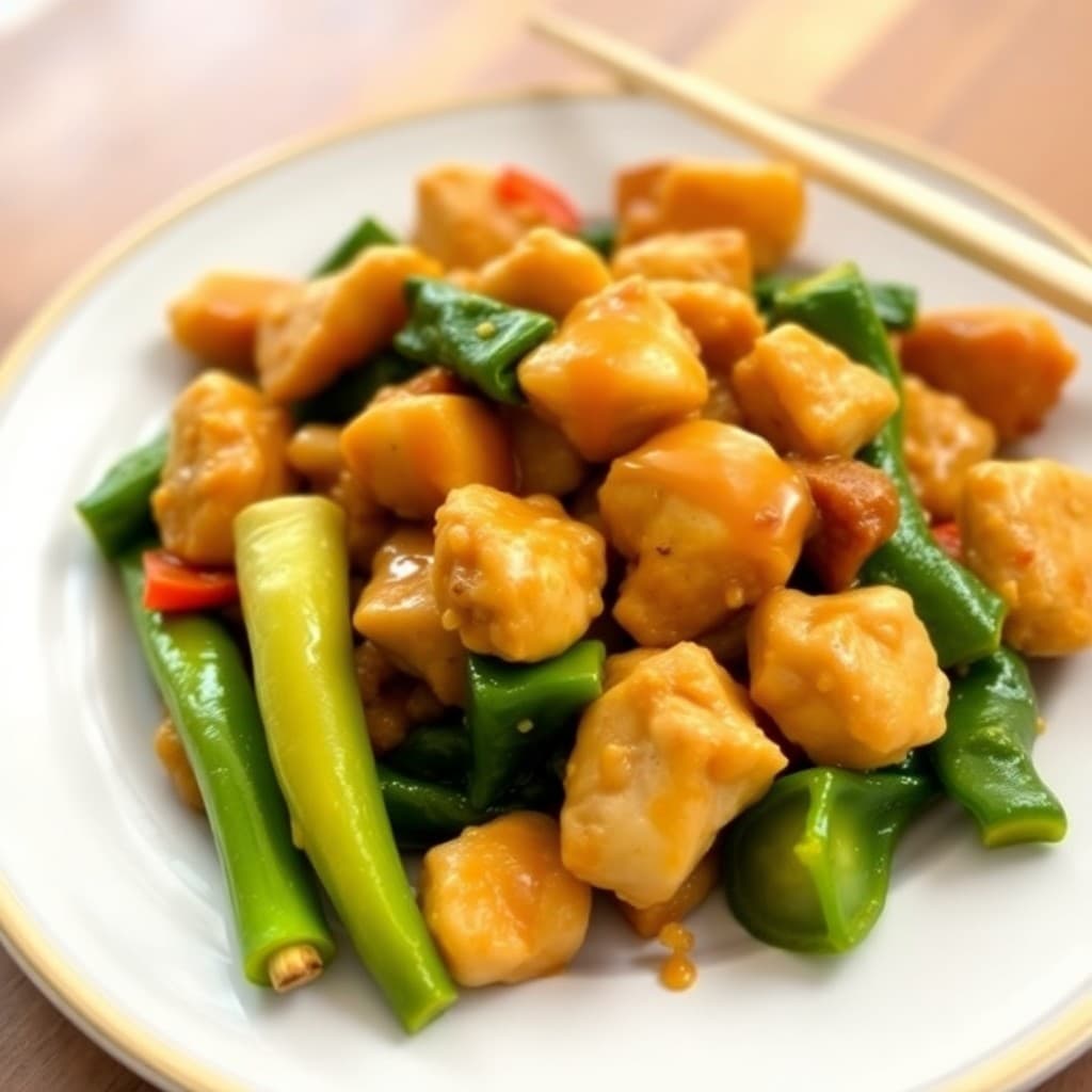 Honey Mustard Chicken Stir-Fry