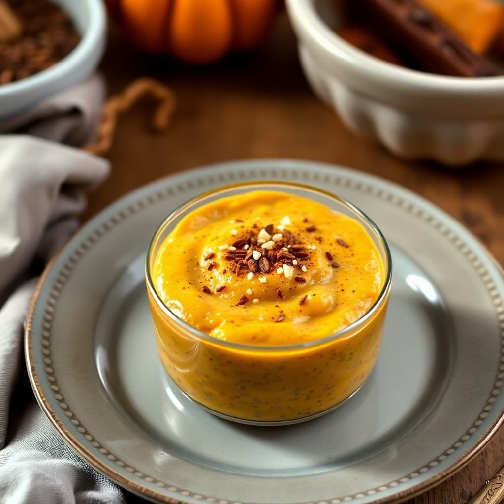 Keto Pumpkin Spice Chia Pudding