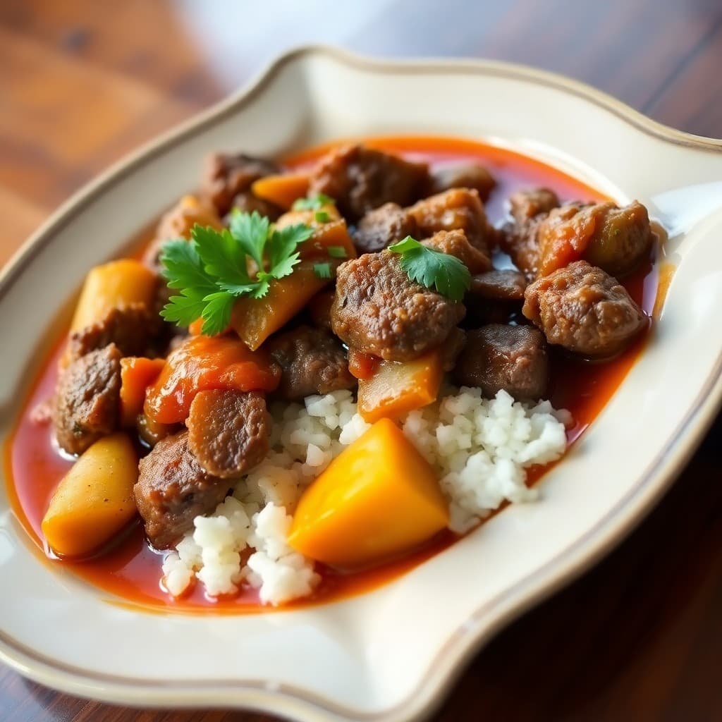 Brazilian Beef and Veggie Stew