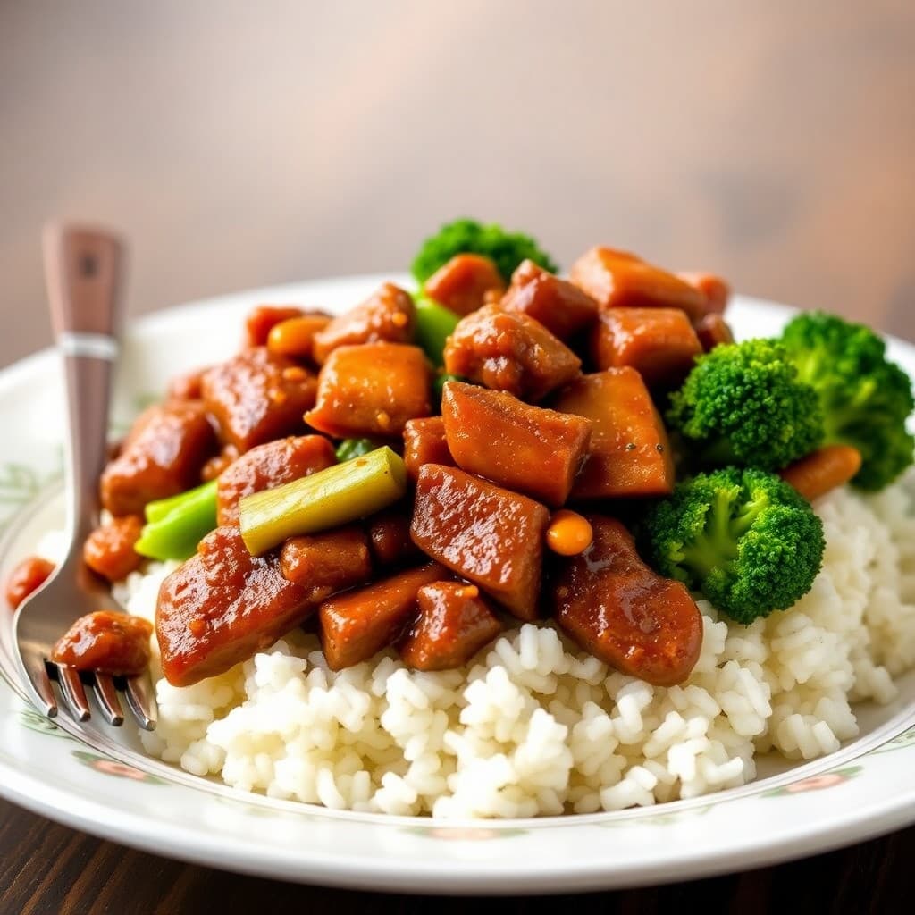 Fiery Szechuan Beef and Broccoli Bowls