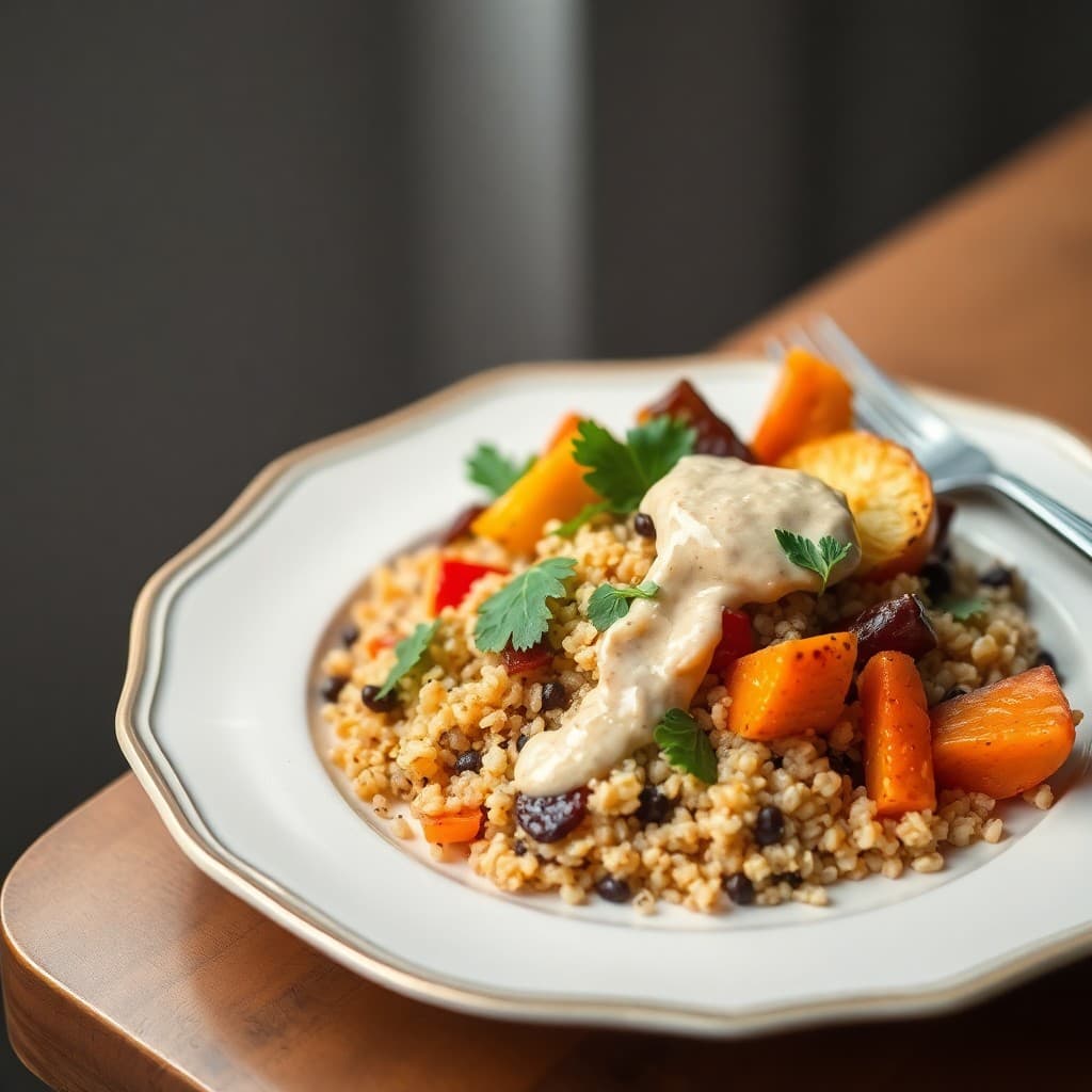 Autumn Quinoa Vegetable Bowl