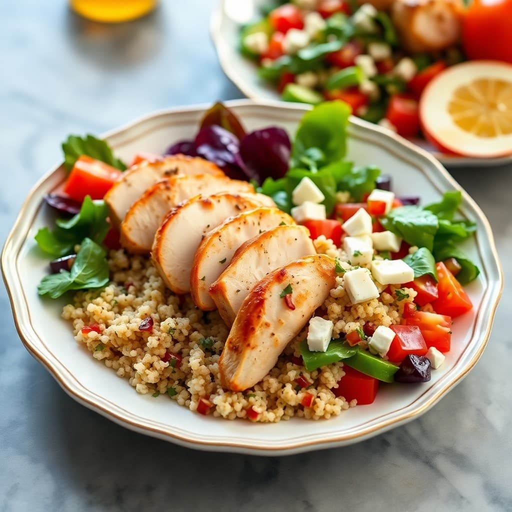Zesty Greek Chicken Bowls