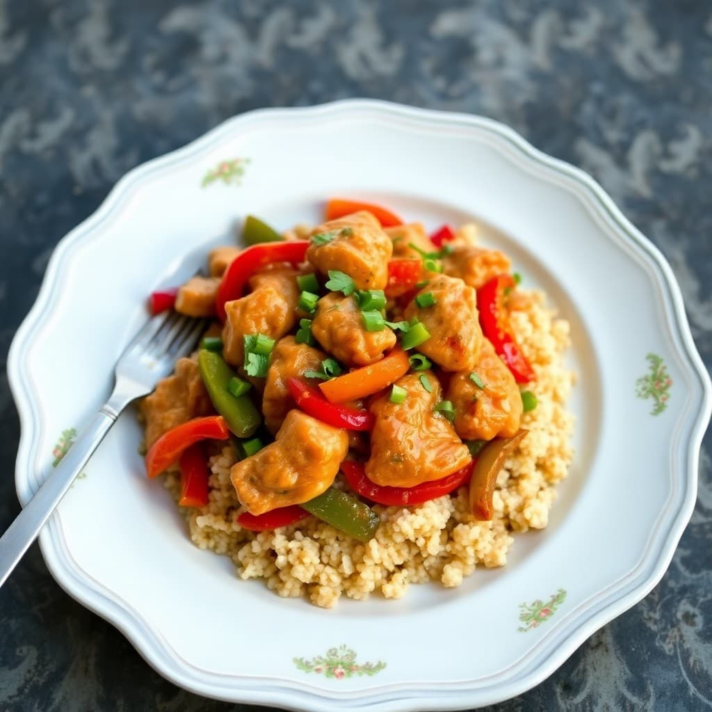 Zesty Peruvian-Style Chicken Stir-Fry