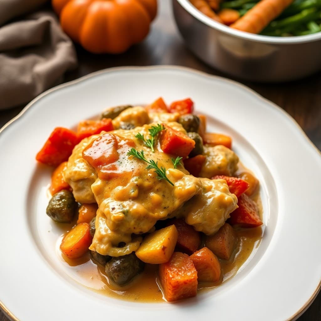 Autumn Keto Chicken Bake