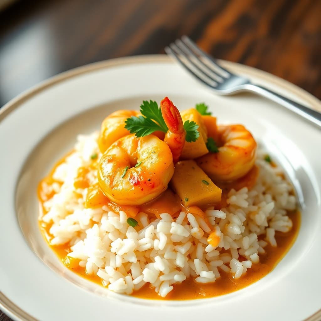 Thai Coconut Curry Shrimp