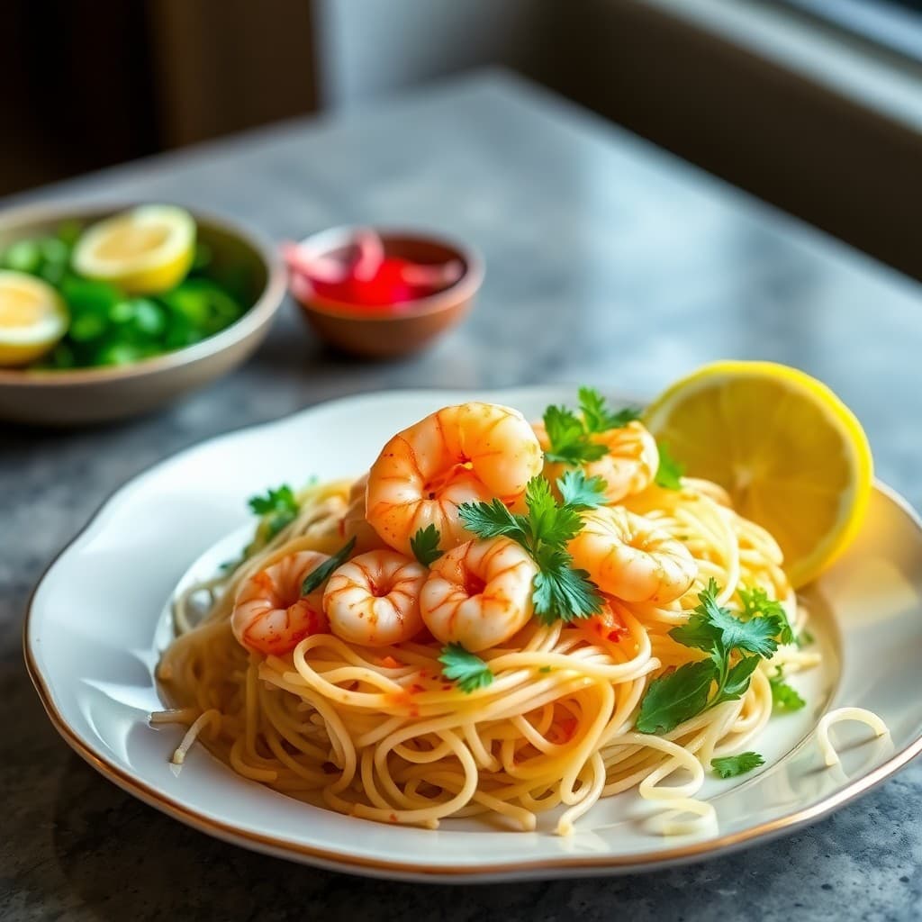 Vietnamese Lemongrass Shrimp Vermicelli Bowls