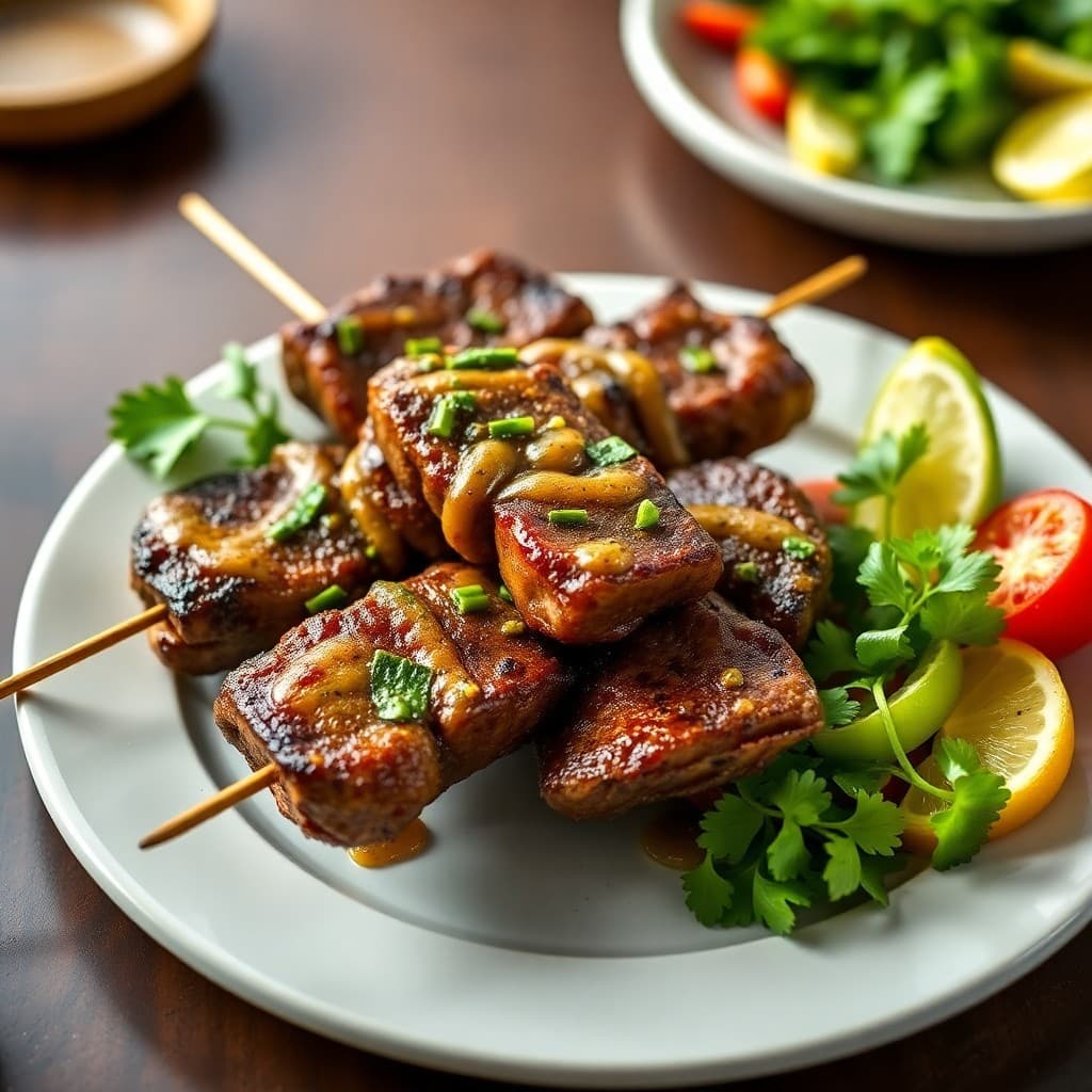 Zesty Brazilian Picanha Steak Skewers