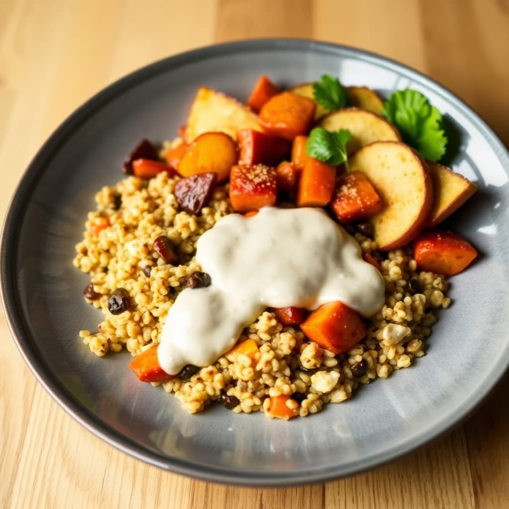 Autumn Vegetable Grain Bowl