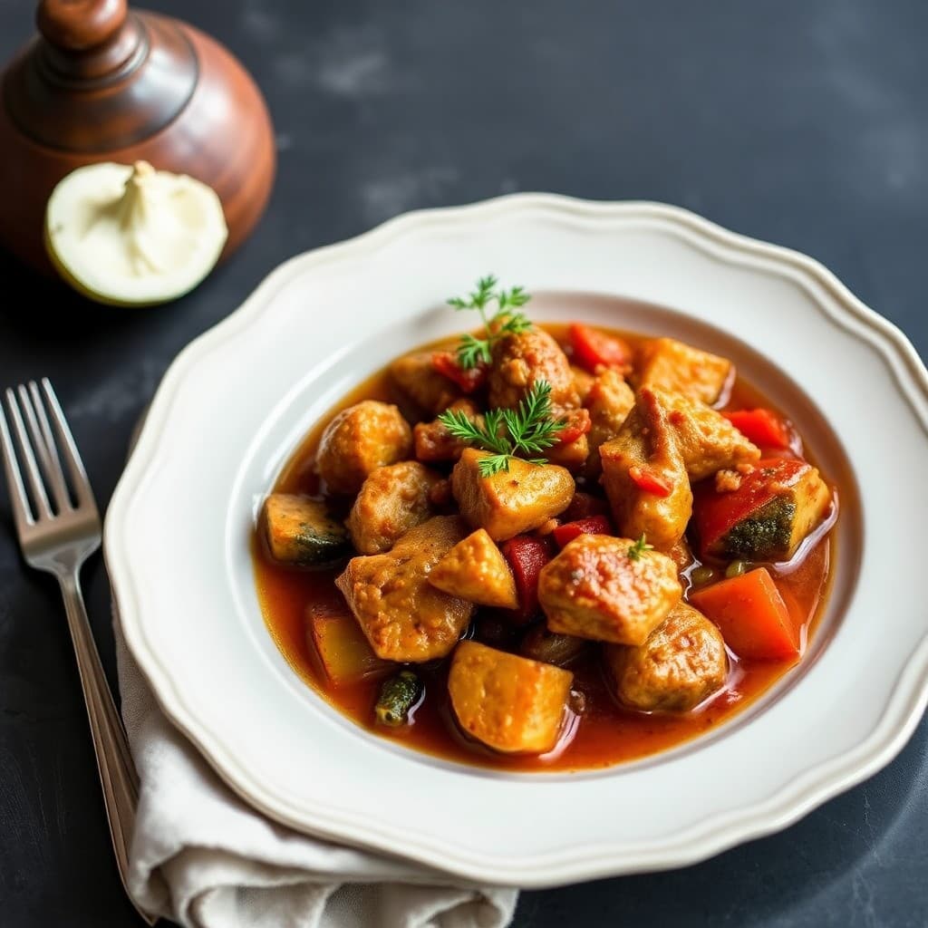 Moroccan Spiced Chicken Tagine
