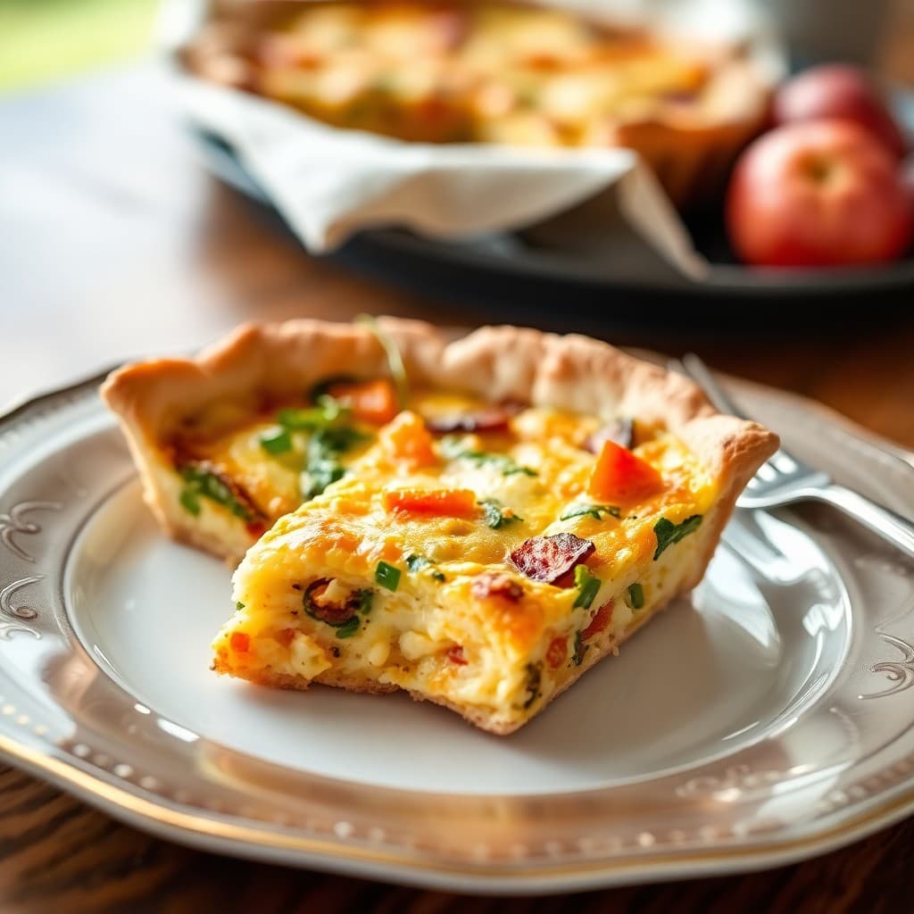 Autumn Vegetable Quiche