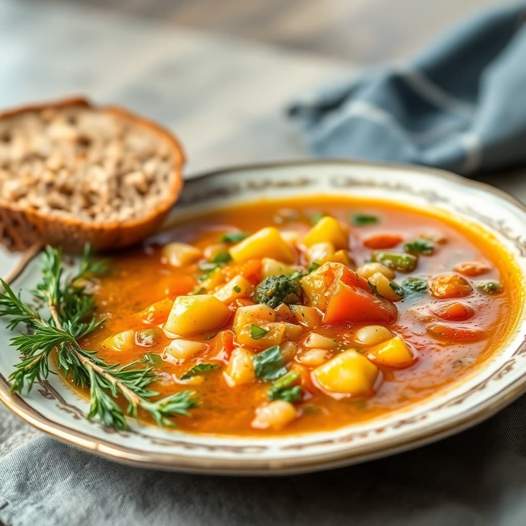 Mediterranean Winter Vegetable Soup