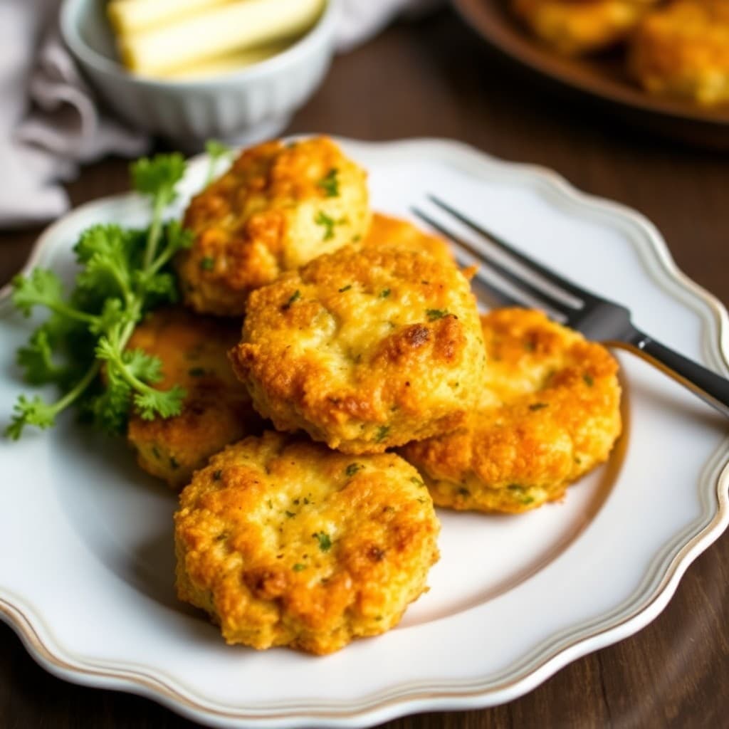 Cheesy Baked Veggie Nuggets