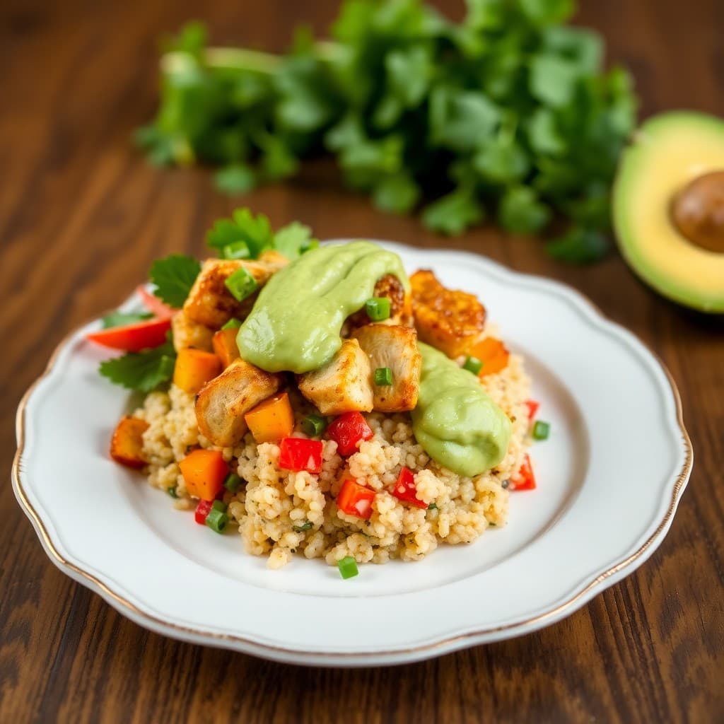 Zesty Peruvian Chicken Bowls