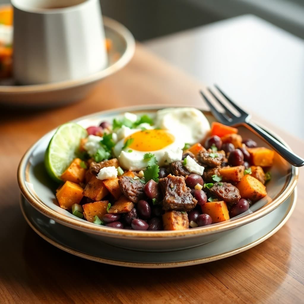 Brazilian Beef & Black Bean Bowls