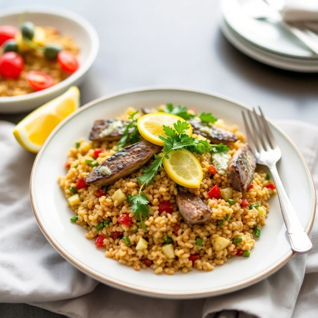 Sicilian Sardine and Farro Salad