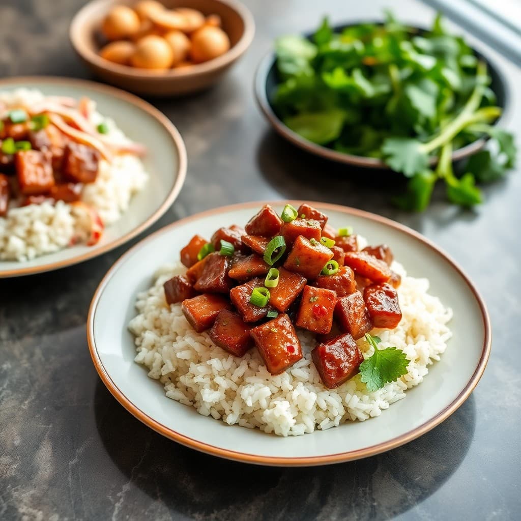 Sizzling Szechuan Beef Bowls
