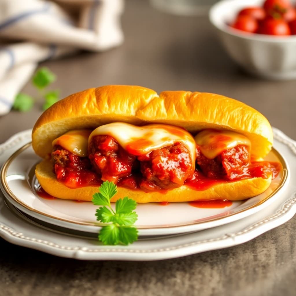 Spicy Italian Meatball Subs