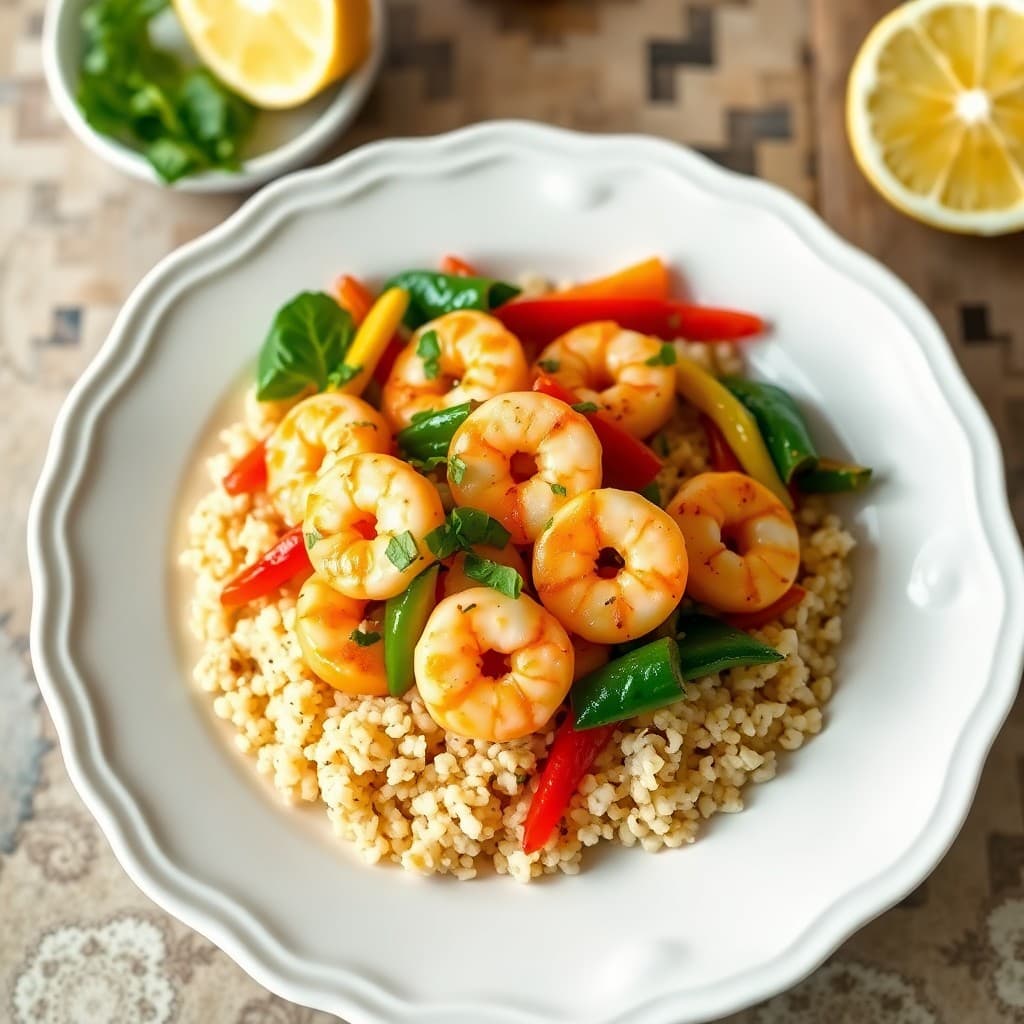 Zesty Citrus Shrimp Stir-Fry Bowls