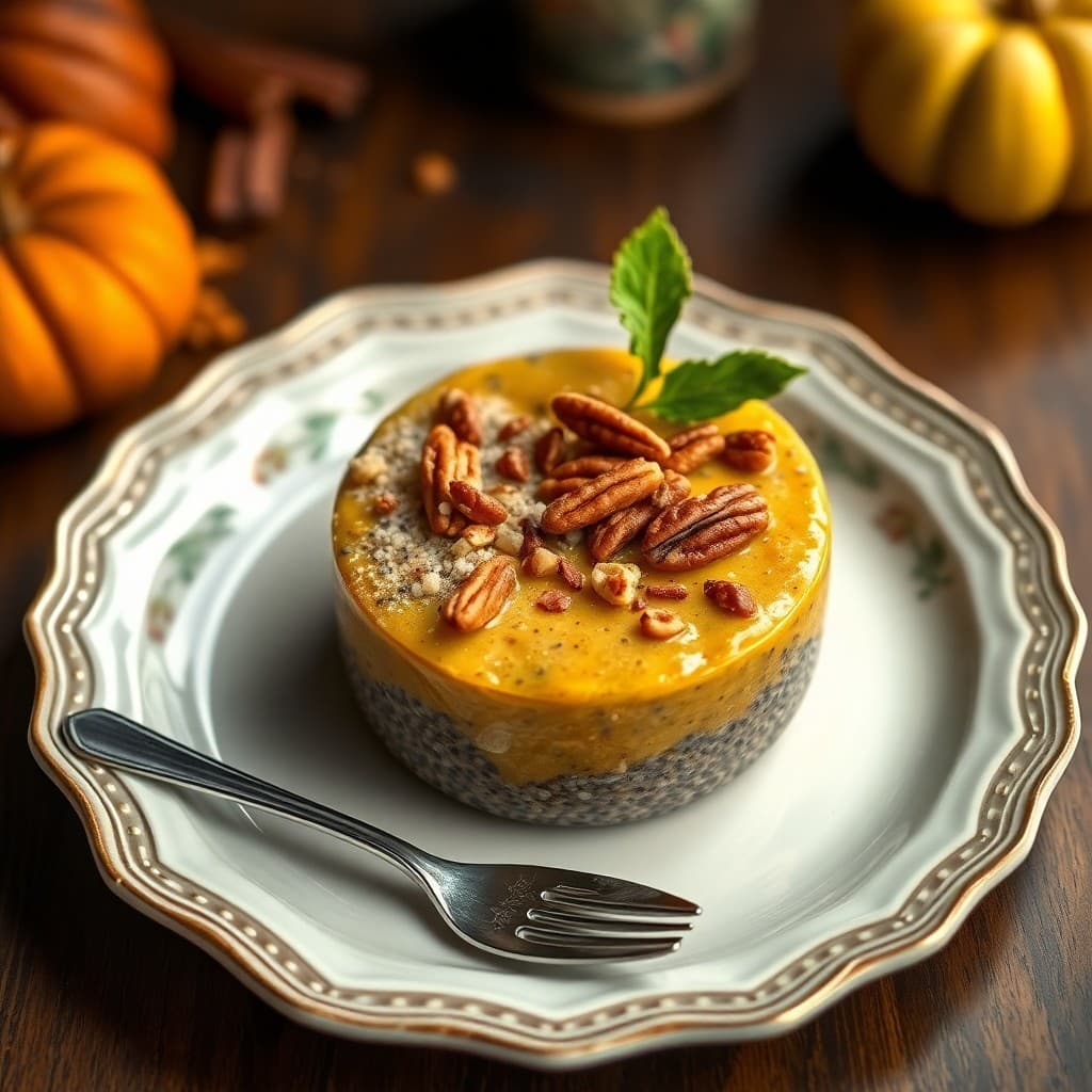 Autumn Harvest Chia Pudding