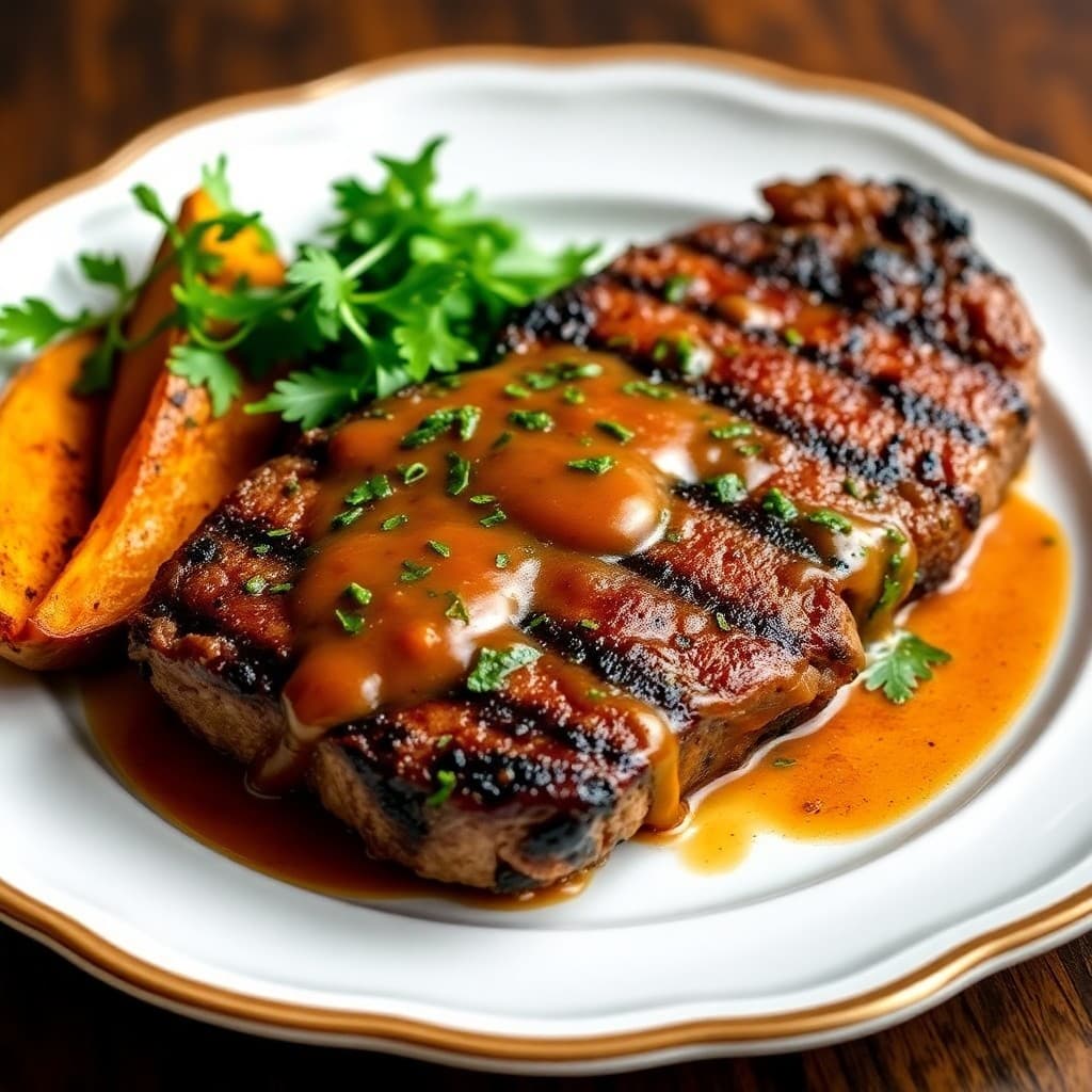 Brazilian Picanha Steak with Chimichurri Sauce