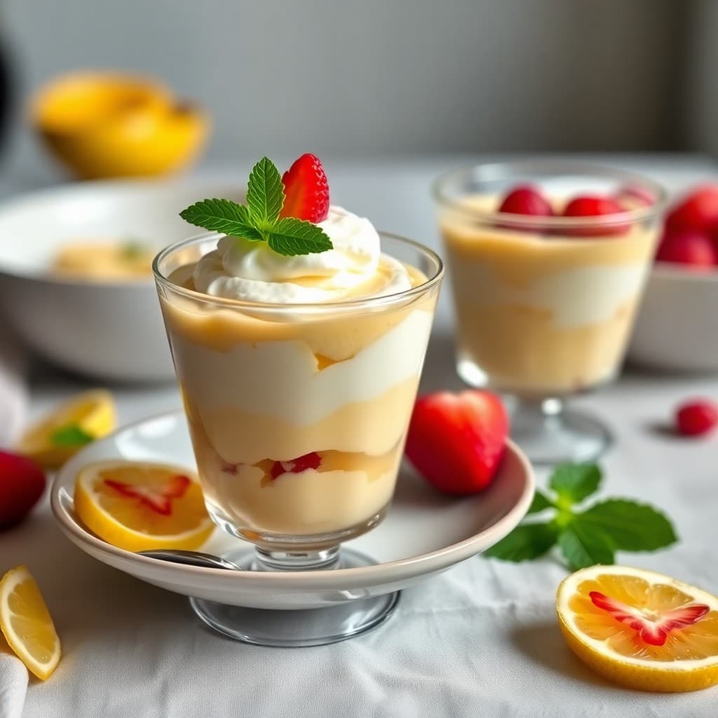 Peruvian Lucuma Mousse Parfait