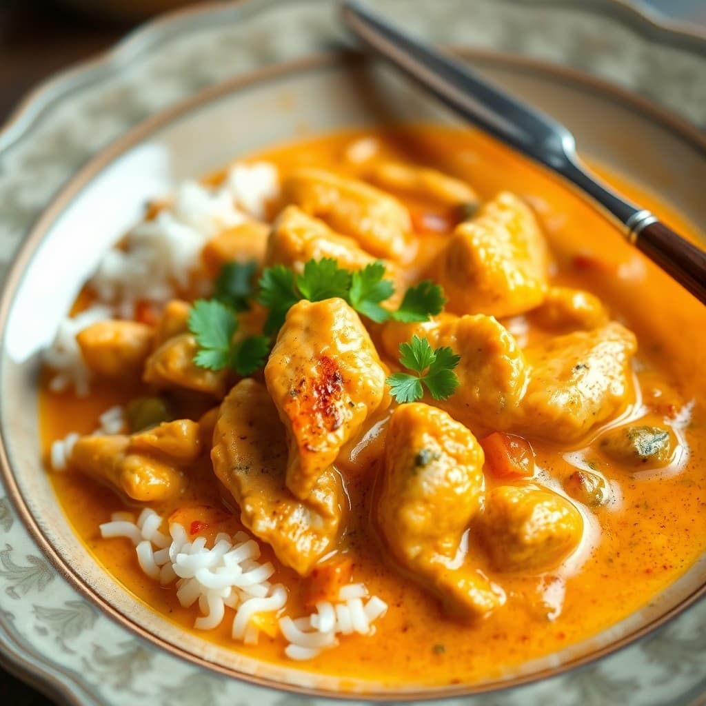 Zesty Thai Coconut Chicken Curry